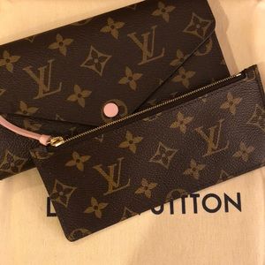 Authentic Louis Vuitton Josephine wallet + insert